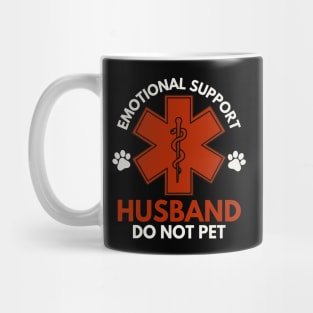 Emotional-Support-Husband-Do-Not-Pet Mug